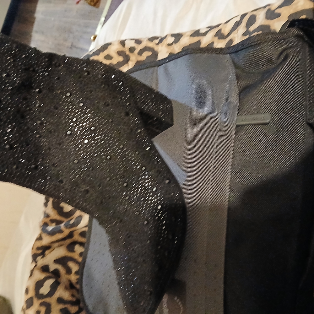 Sparkling Black Ankle Boots